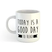 Omslag van Scelta mugs 8x today is a good day to read