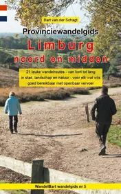 Omslag van Provinciewandelgids Limburg noord en midden