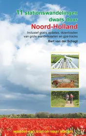 Omslag van 11 stationswandelingen dwars door Noord-Holland