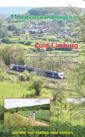 Omslag van 11 stationswandelingen in Zuid-Limburg