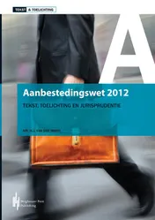 Omslag van Aanbestedingswet 2012
