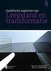 Omslag van Juridische aspecten van leegstand en transformatie van vastgoed