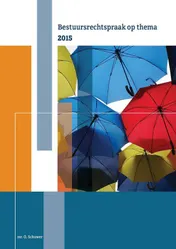 Omslag van Bestuursrechtspraak op thema 2015