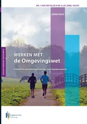 Omslag van Werken met de Omgevingswet, derde druk