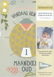 Omslag van Turn wheel photo cards baby ages