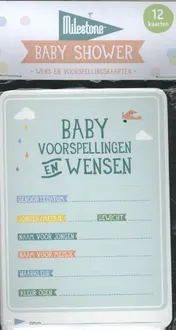 Omslag van Babyshower kaarten