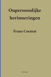 Omslag van Onpersoonlijke herinneringen