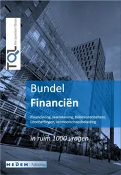 Omslag van Bundel financien