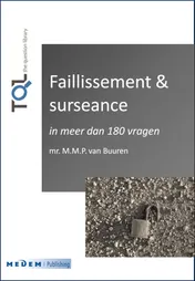 Omslag van Faillissement & surseance