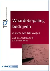 Omslag van Waardebepaling bedrijven