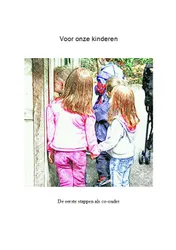 Omslag van Voor onze kinderen