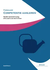 Omslag van Formulier competentie aanleren