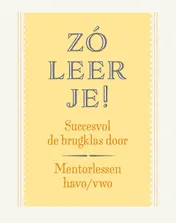 Omslag van Mentorlessen havo/vwo