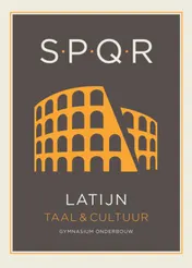 Omslag van SPQR Latijn tekstboek leerjaar 1–3 / 2e editie (2020)