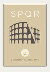 Omslag van SPQR Latijn docentenhandleiding bij thema 3, 4 en 5 / 2e editie (2020)