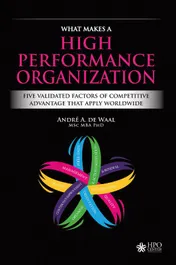 Omslag van What Makes a High Performance Organization
