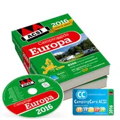 Omslag van ACSI Campinggids Europa 2016 + app