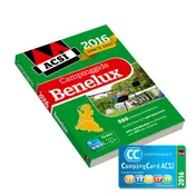 Omslag van ACSI Campinggids Benelux 2016 + app