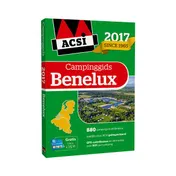 Omslag van ACSI Campinggids Benelux 2017 + app