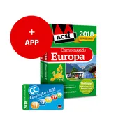 Omslag van ACSI Campinggids Europa + app 2018