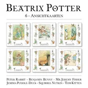 Omslag van Beatrix Potter 6 ansichtkaarten