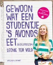 Omslag van Gewoon wat een studentje ’s avonds eet