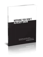Omslag van Nothing you don't already know