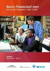 Omslag van Basis Financieel met Microsoft Dynamics NAV 2009