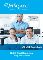 Omslag van Quick start reporting using Jet essentials
