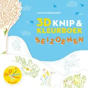 Omslag van 3D Knip- en kleurboek