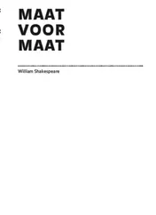 Omslag van Maat voor maat