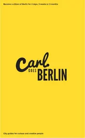 Omslag van Carl Goes Berlin