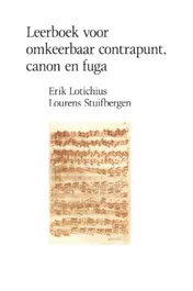 Omslag van Leerboek voor omkeerbaar contrapunt canon en fuga