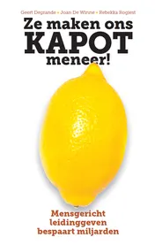 Omslag van Ze maken ons kapot, meneer!