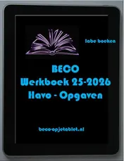 Omslag van Havo Werkboek Beco 2025-2026