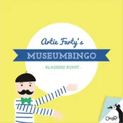Omslag van Artie Farty's museumbingo klassieke kunst