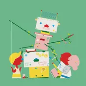 Omslag van Poesiealbum tekenrobot