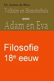 Omslag van Voltaire en Hemsterhuis over Adam en Eva