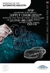 Omslag van Working in the automotive industry