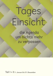 Omslag van Tages Einsicht 2019