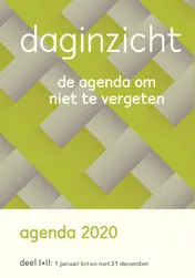 Omslag van Daginzicht Agenda 2020
