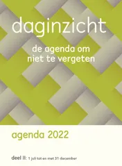 Omslag van Daginzicht agenda 2022 - deel II