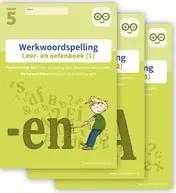 Omslag van gemengde opgaven voor werkwoordspelling