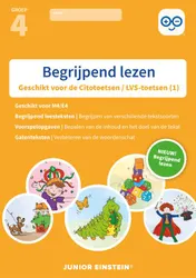 Omslag van 1; begrijpend leesteksten, voorspelopgaven en gatenteksten