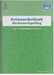 Omslag van Spellingsoefeningen tegenwoordige tijd groep 8