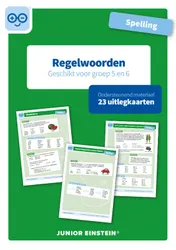 Omslag van Spelling Ondersteunend Materiaal Regelwoorden groep 5 en 6