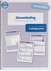 Omslag van Zinsontleding