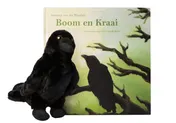 Omslag van Boom en Kraai inclusief pluche kraai