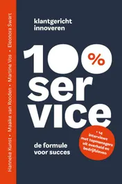 Omslag van 100% Service