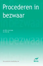 Omslag van Procederen in bezwaar